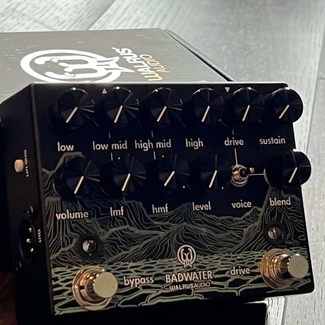 Walrus Audio Badwater Bass Preamp DI เอฟเฟ็กต์กีตาร์เหยียบ