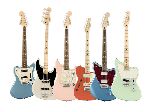 Squier revives forgotten Fender classics with the Paranormal Series!! NOW READY IN NAFIRI MUSIC!