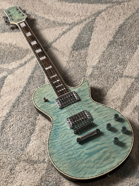 Dhatarattha Custom DLP in Seafoam Green with 5A Quilt Top