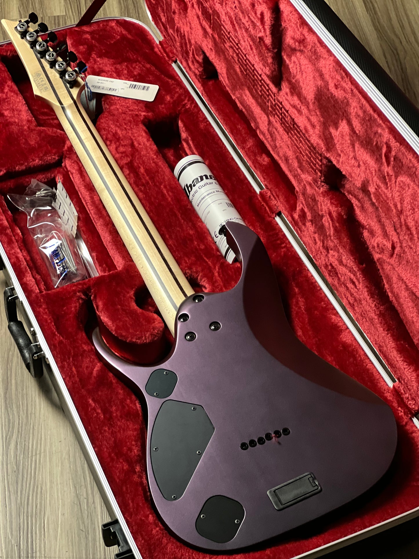 Ibanez RGD3121 w/Case in Polar Lights Flat F2401407