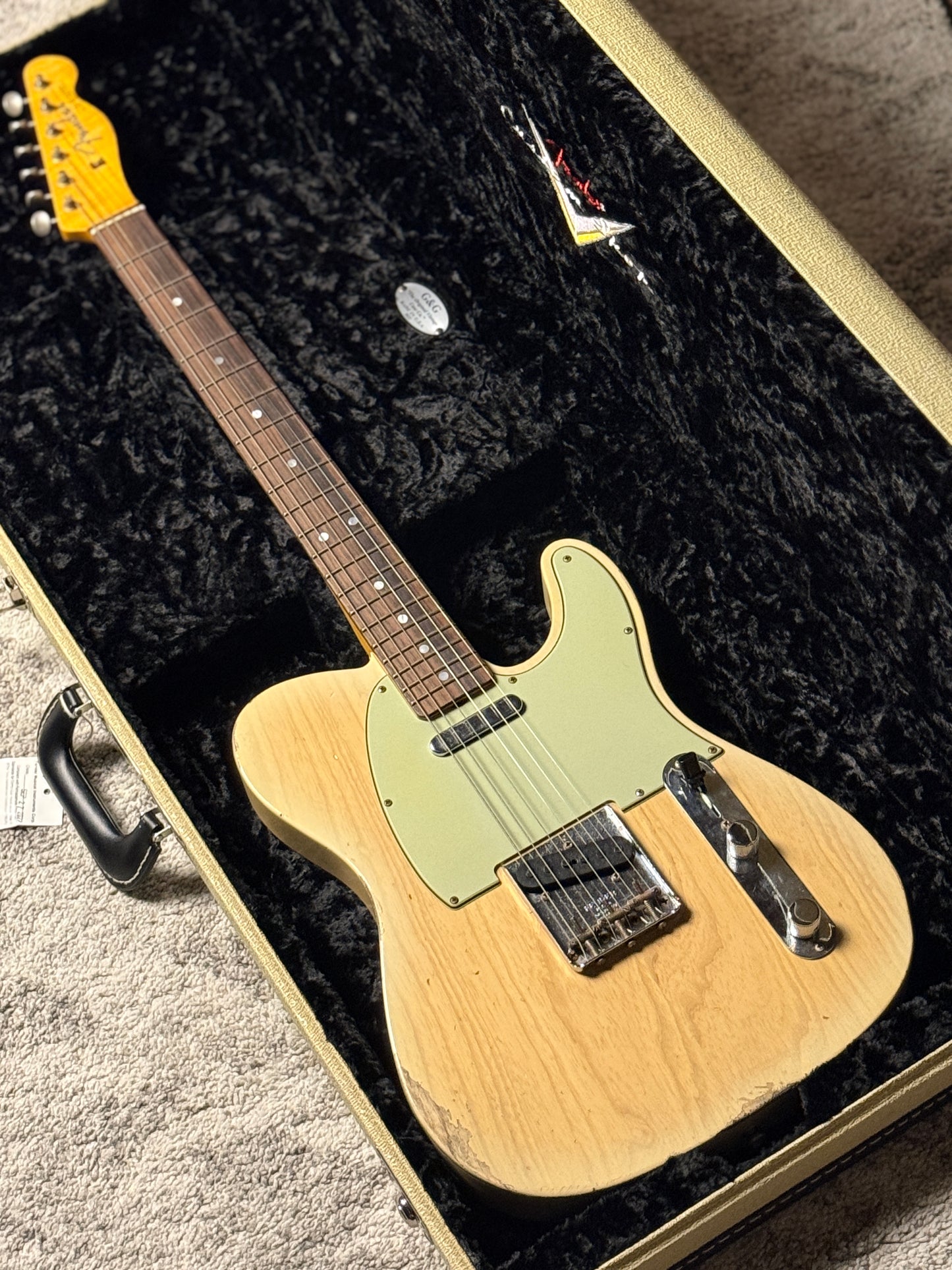 Fender Custom Shop '64 Telecaster Relic in Natural Blonde CZ565692 2022