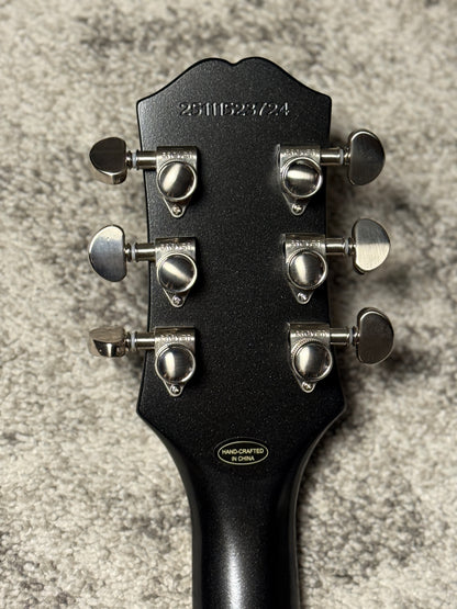 Epiphone Les Paul Prophecy in Aged Jet Black Metallic