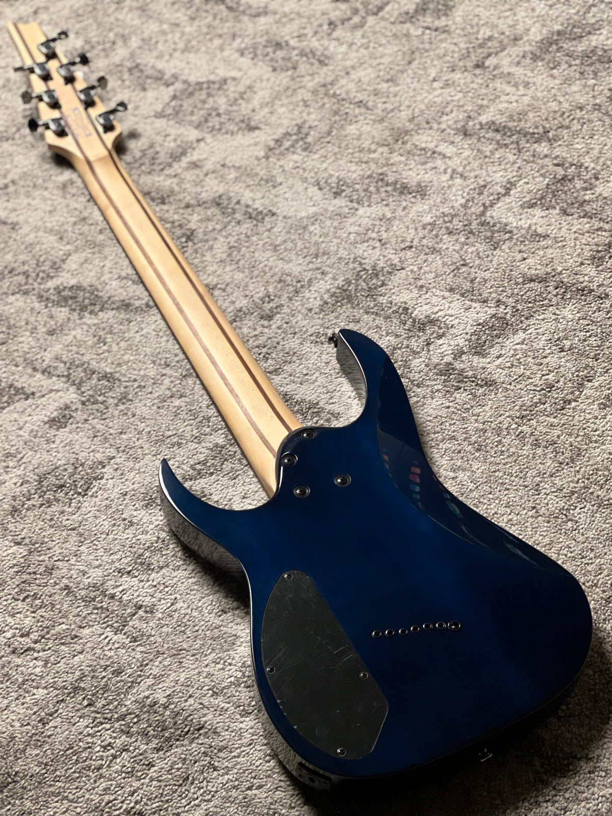 Ibanez RGMS7PB-CBS 7-String in Cosmic Blue Starburst