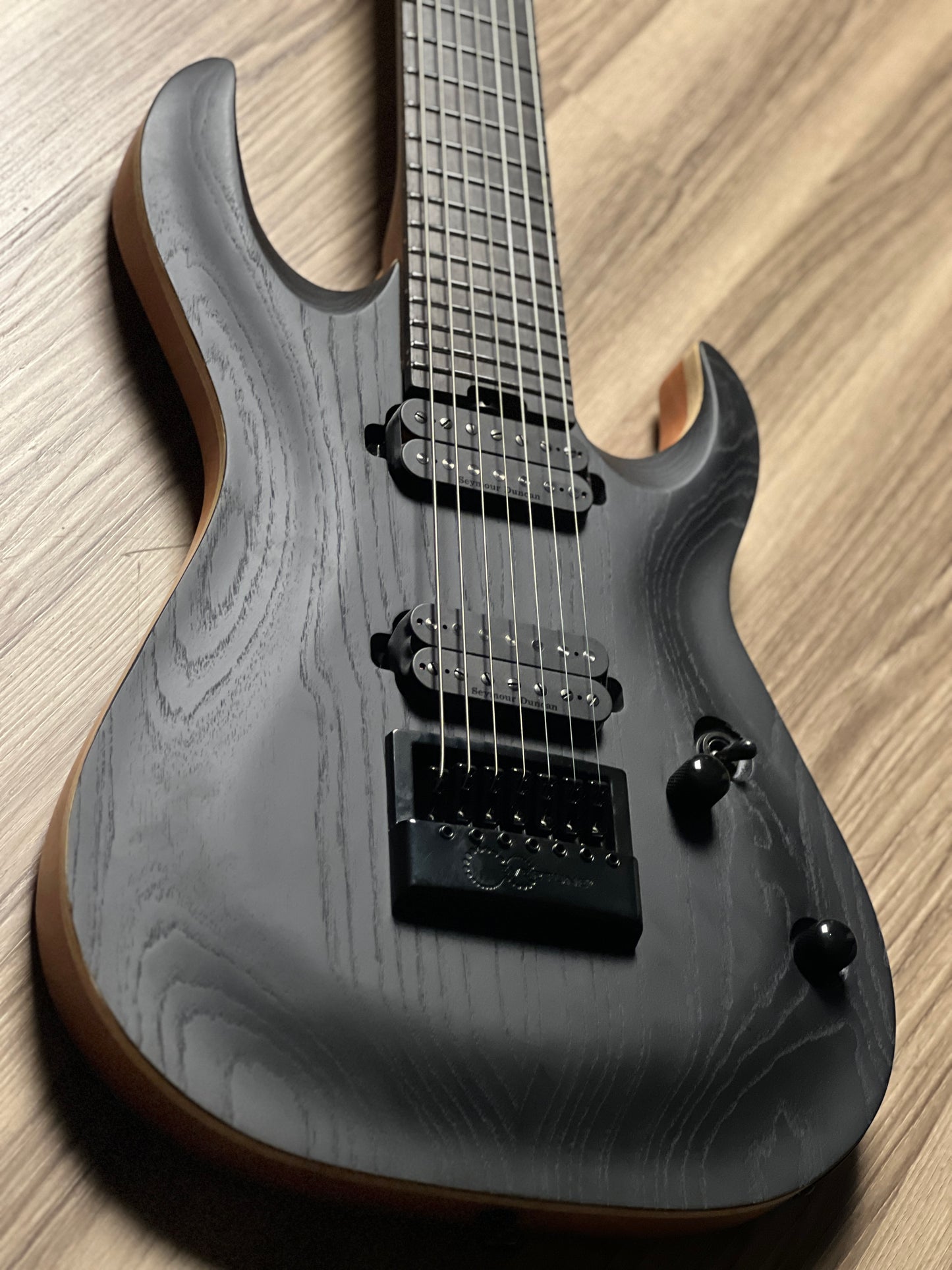 Cort KX 707 Evertune OPBK in Open Pore Black