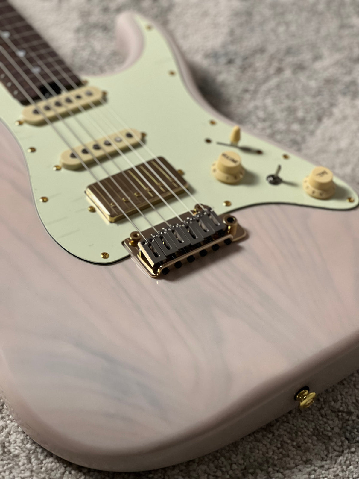 Soloking MS-1 Classic Ash with Rosewood FB in White Blonde Limited Edition