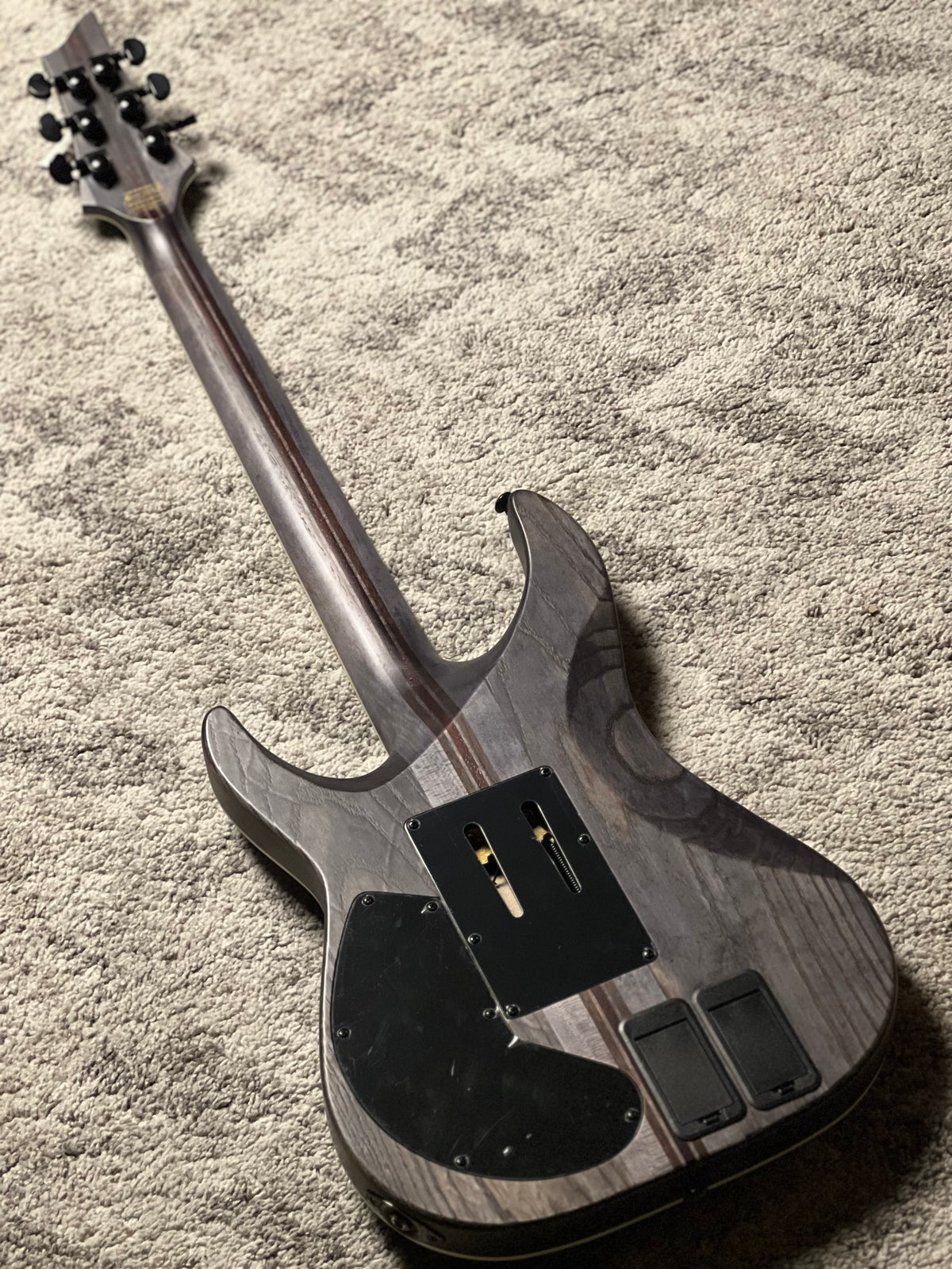 Schecter C-1 FR S SLS Elite Evil Twin - Satin Black