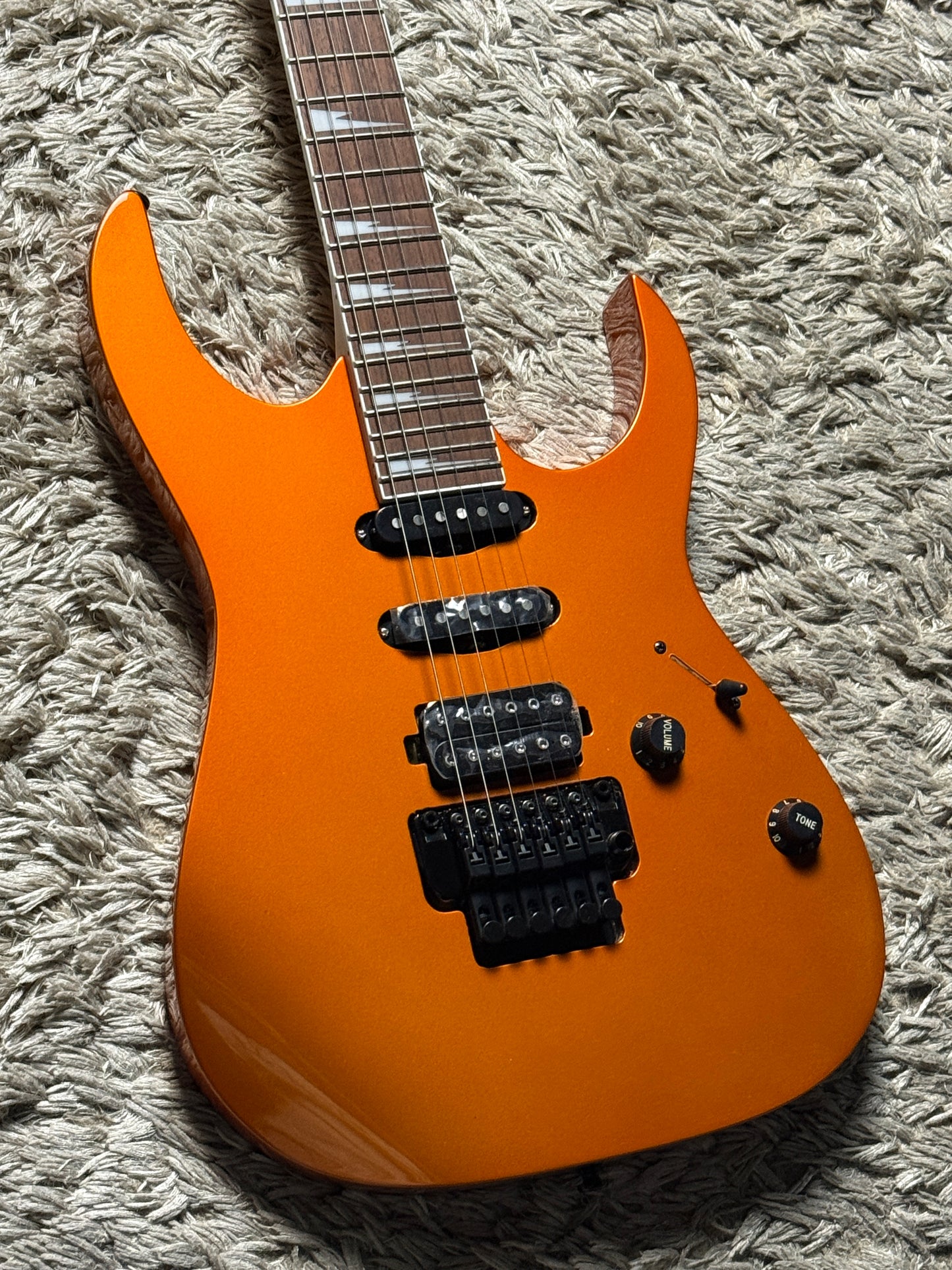 Ibanez RG460DX-ROM in Roadster Orange Metallic I260500442 (USED)
