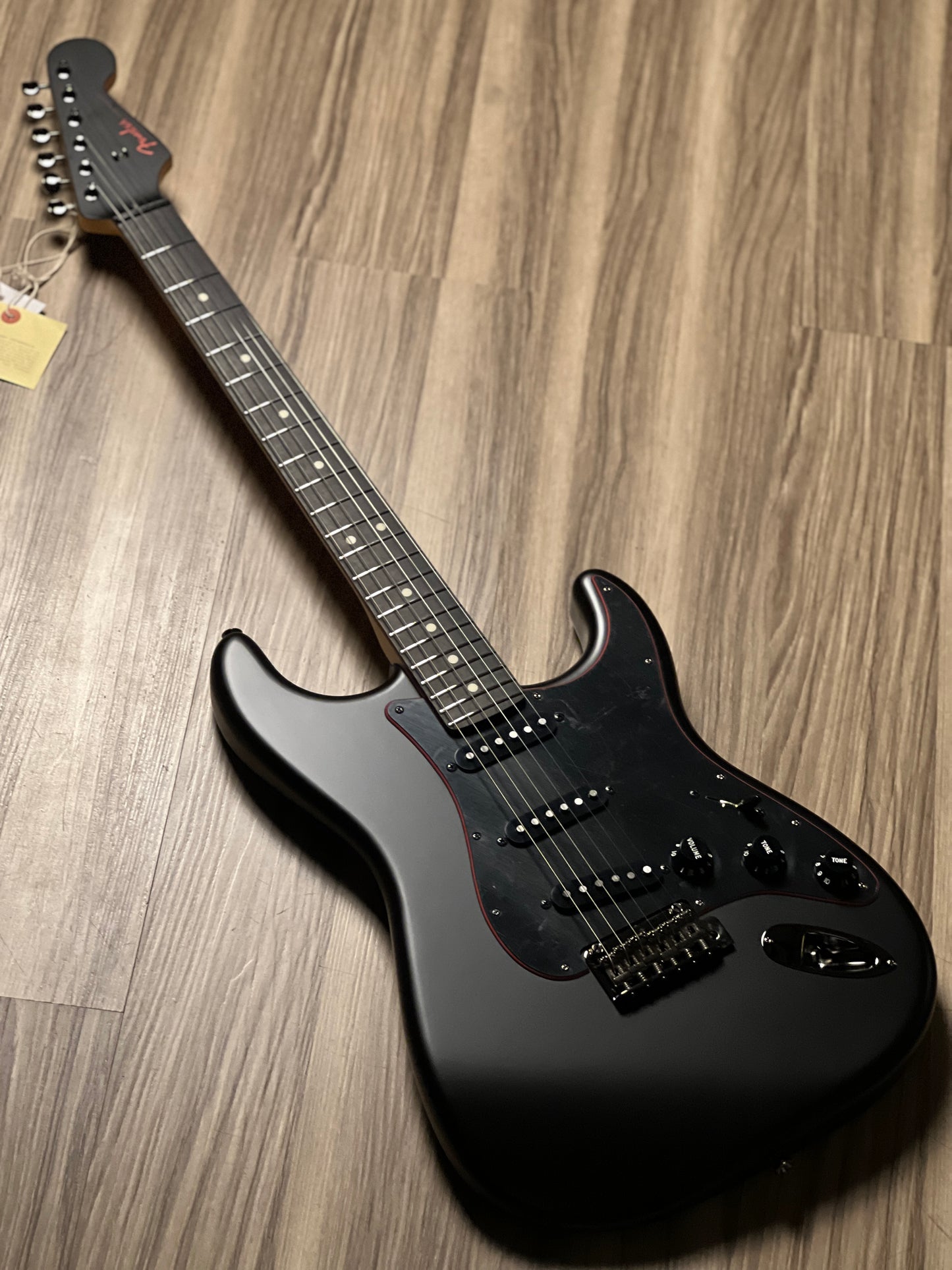 Fender Japan Limited Edition Hybrid II Stratocaster Noir with Rosewood FB in Black