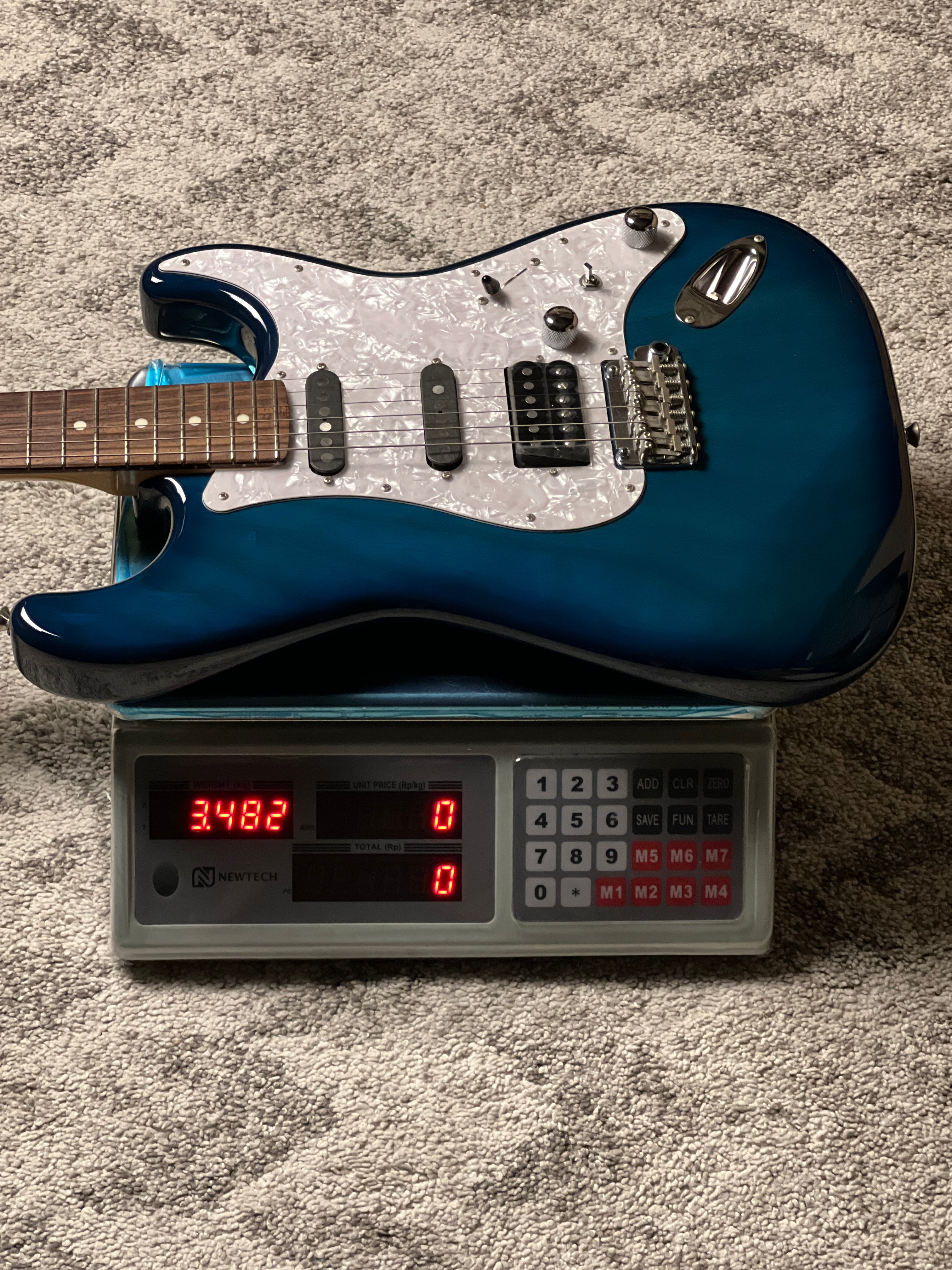 Tokai AST-148SH SEB Modern Goldstar Sound in Blue Burst 190867