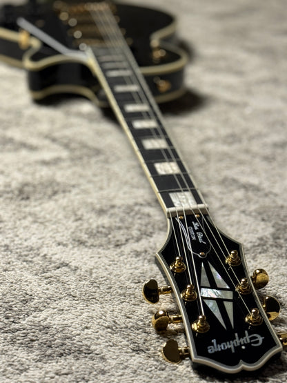 Epiphone Les Paul Custom Black Beauty 3 Pickup in Ebony Limited Edition