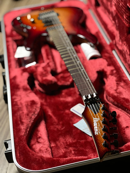 Ibanez S6670SK-STB with Case in Sunset Burst F2600615