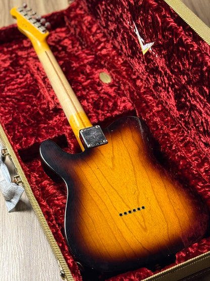 Fender Custom Shop 1957 Tele Journeyman Relic with Quartersawn Maple in Wide Fade 2-Color Sunburst