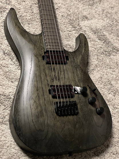 Schecter C-1 EX Apocalypse in Rust Grey W19040009