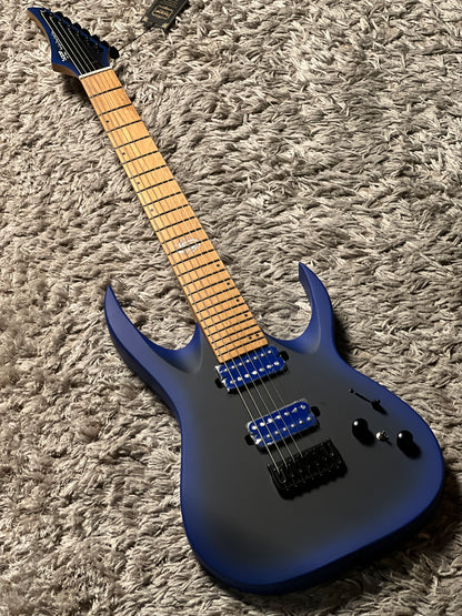 SQOE SEIB7S 7 String in Satin Neon Blue