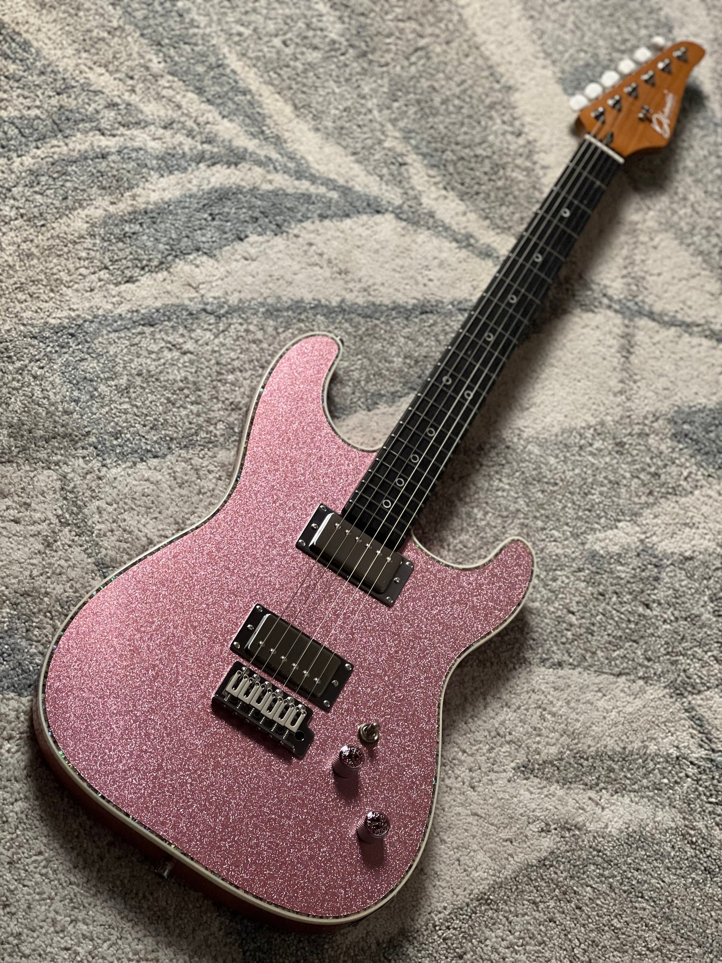 Dhatarattha Custom DST HH in Lavender Sparkle with Rosewood FB