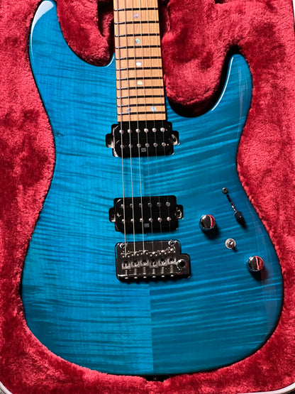 Ibanez Martin Miller Signature MM1 - Transparent Aqua Burst