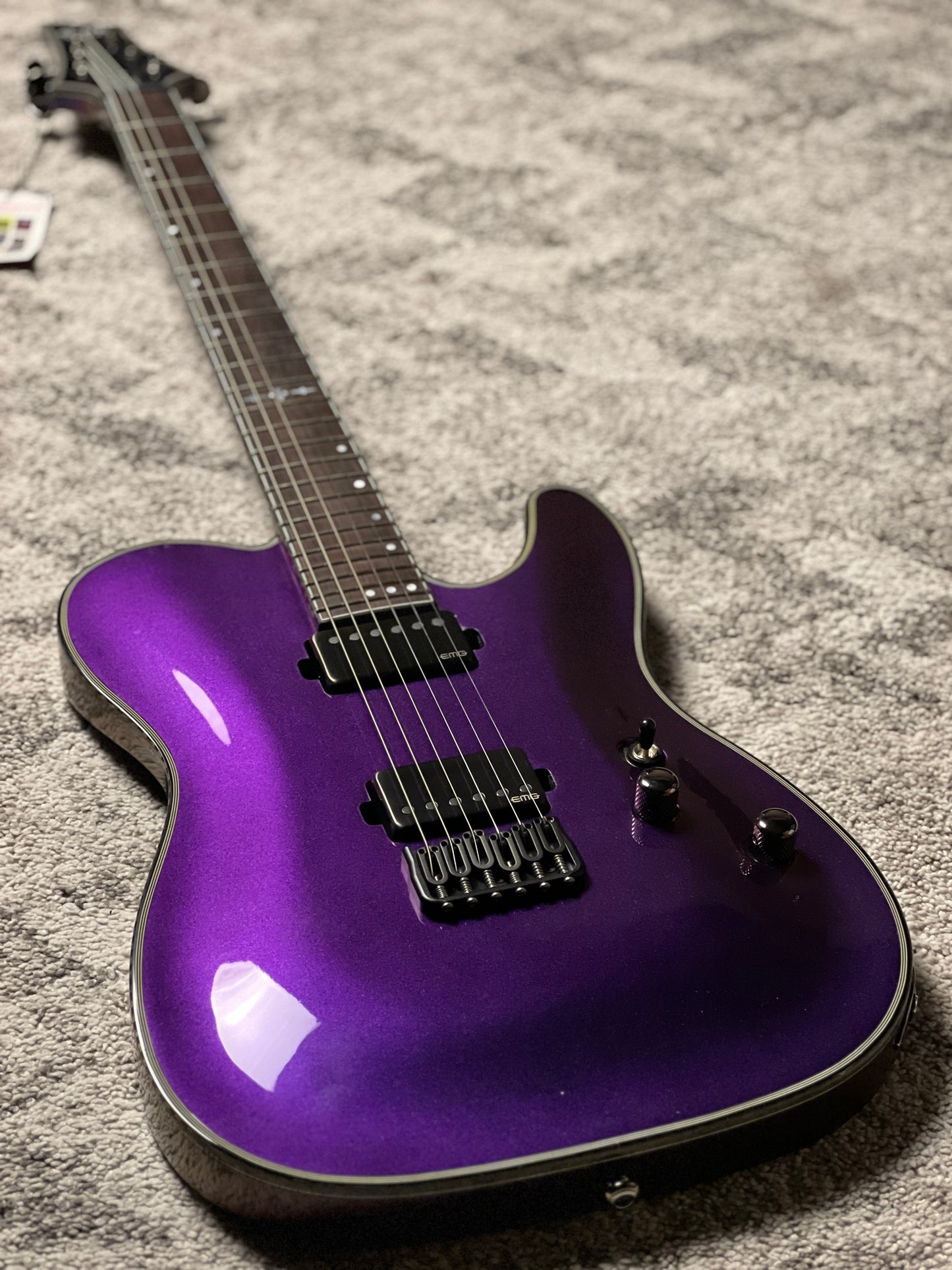 Schecter Hellraiser Hybrid PT Electric Guitar in Ultraviolet W23030441