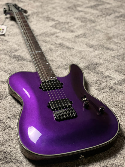 Schecter Hellraiser Hybrid PT Electric Guitar in Ultraviolet W23030441