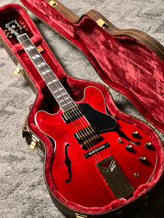 Gibson Marcus King ES-345 Semi-Hollow Electric Guitar in Sixties Cherry 207760041