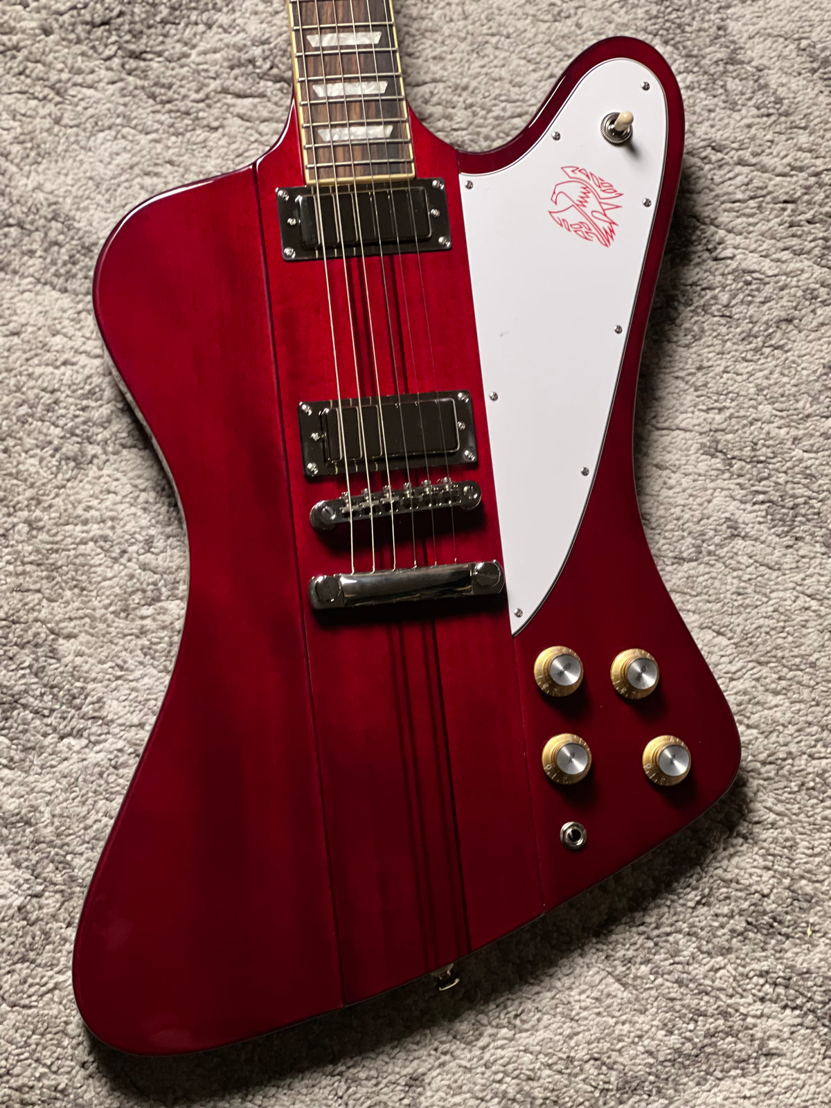 Epiphone Firebird in Wine Red