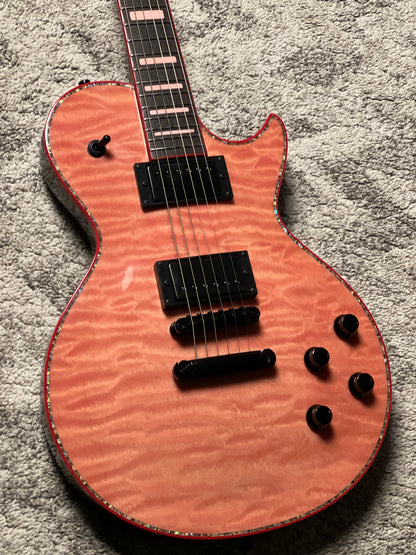 Dhatarattha Custom DLP in Trans Pink with 5A Quilt Top