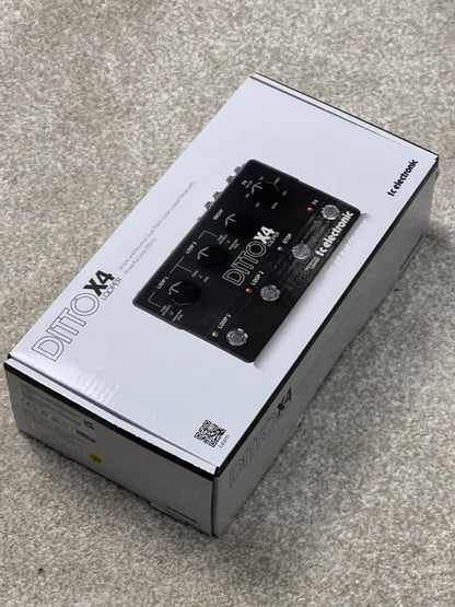 TC Electronic Ditto X4 Looper Guitar Effects Pedal