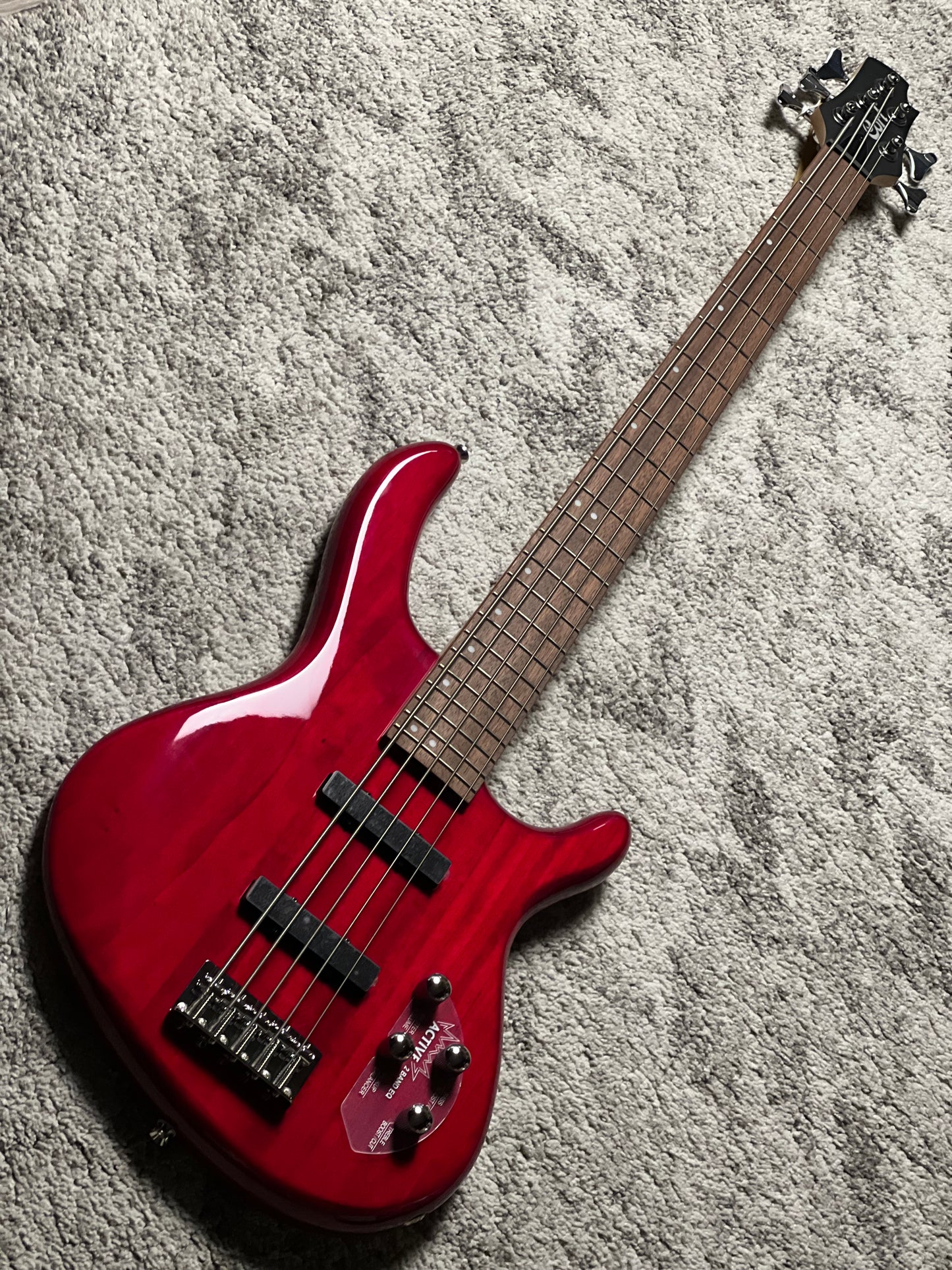 Cort Bass Action V Plus TR in Torino Red