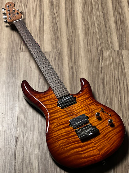 Sterling By Music Man LK100 Steve Lukather Signature in Hazel Burst w/Bag
