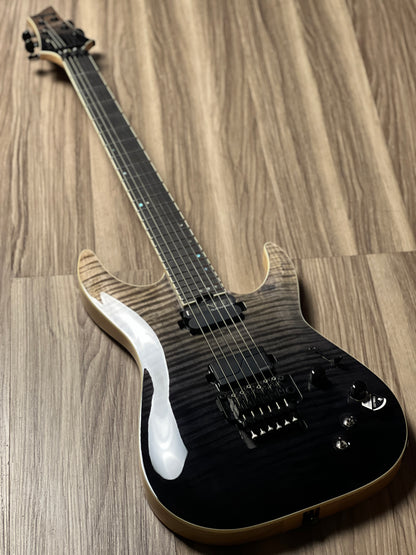 Schecter C-1 FR S SLS Elite in Black Fade Burst W18041080