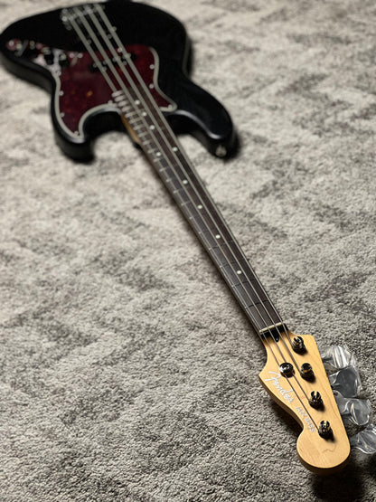 Fender MIJ Limited Jazz Bass with RW FB in Raw Ash Black JD25016284