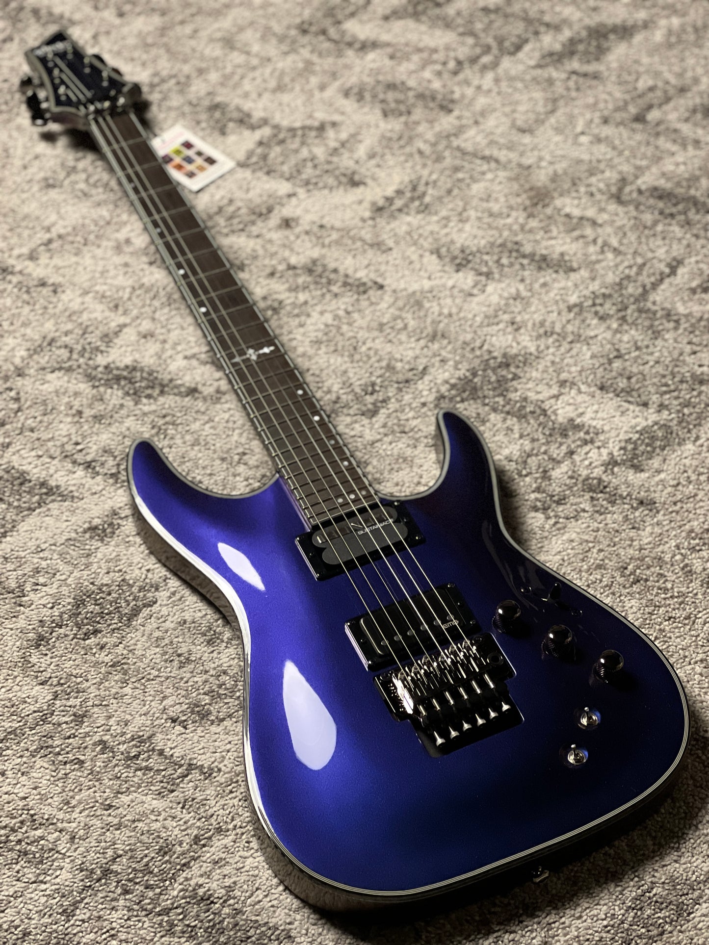 Schecter Hellraiser Hybrid C-1 FR S UV in Ultra Violet W24111648