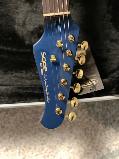 SQOE SETL1000FR Premium Custom Series Professional Limited Edition in Deep Sea Blue