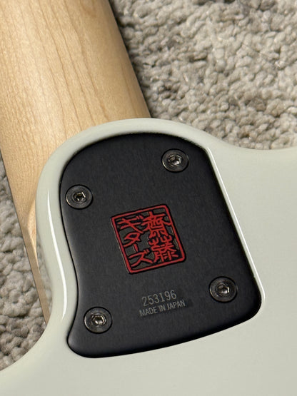 Saito S-622CS SSH Heritage with Rosewood in Olympic White with Mint Green PG 253196