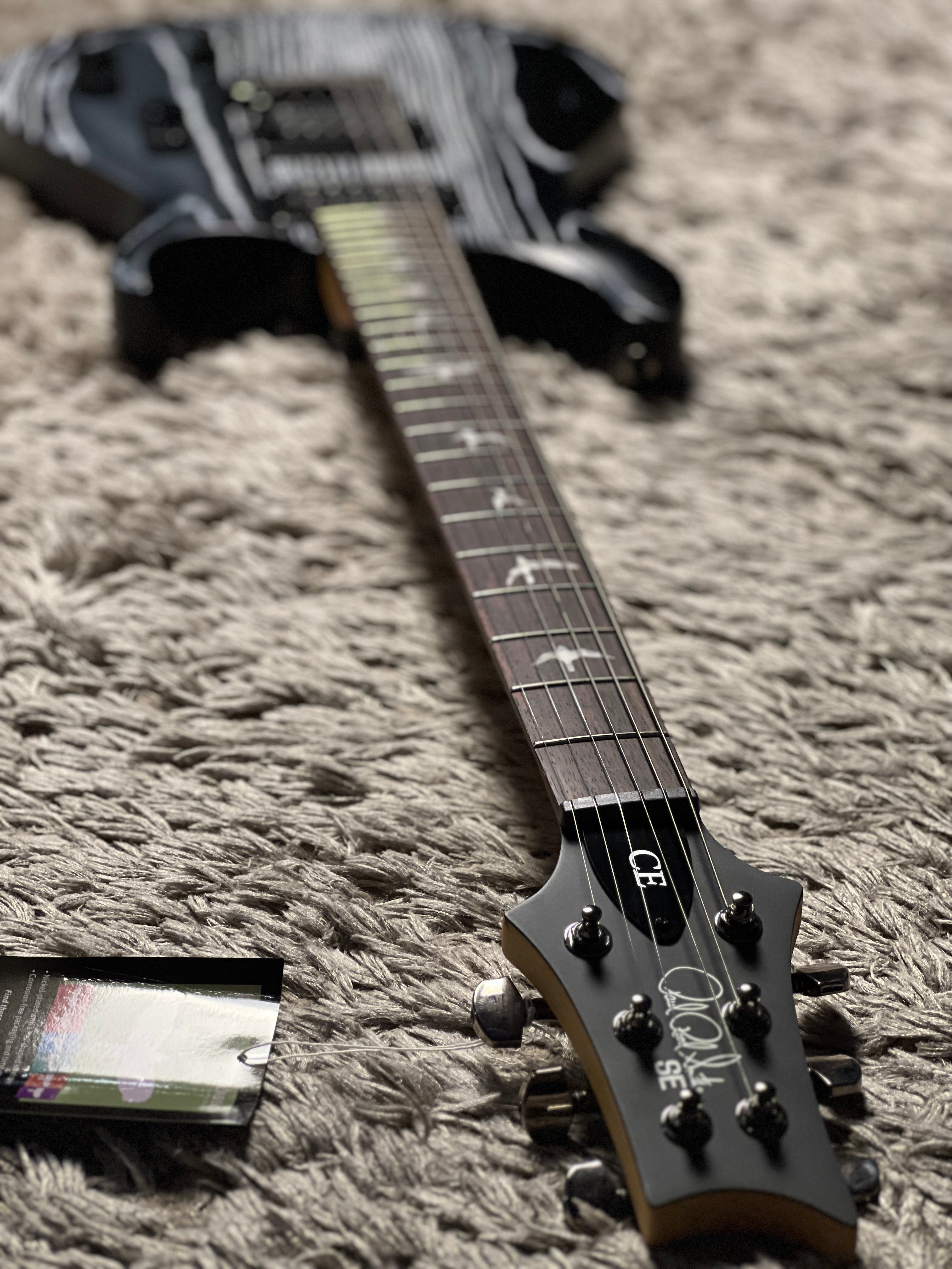 PRS SE CE 24 Sandblasted Limited Edition In White – nafiriguitar.com