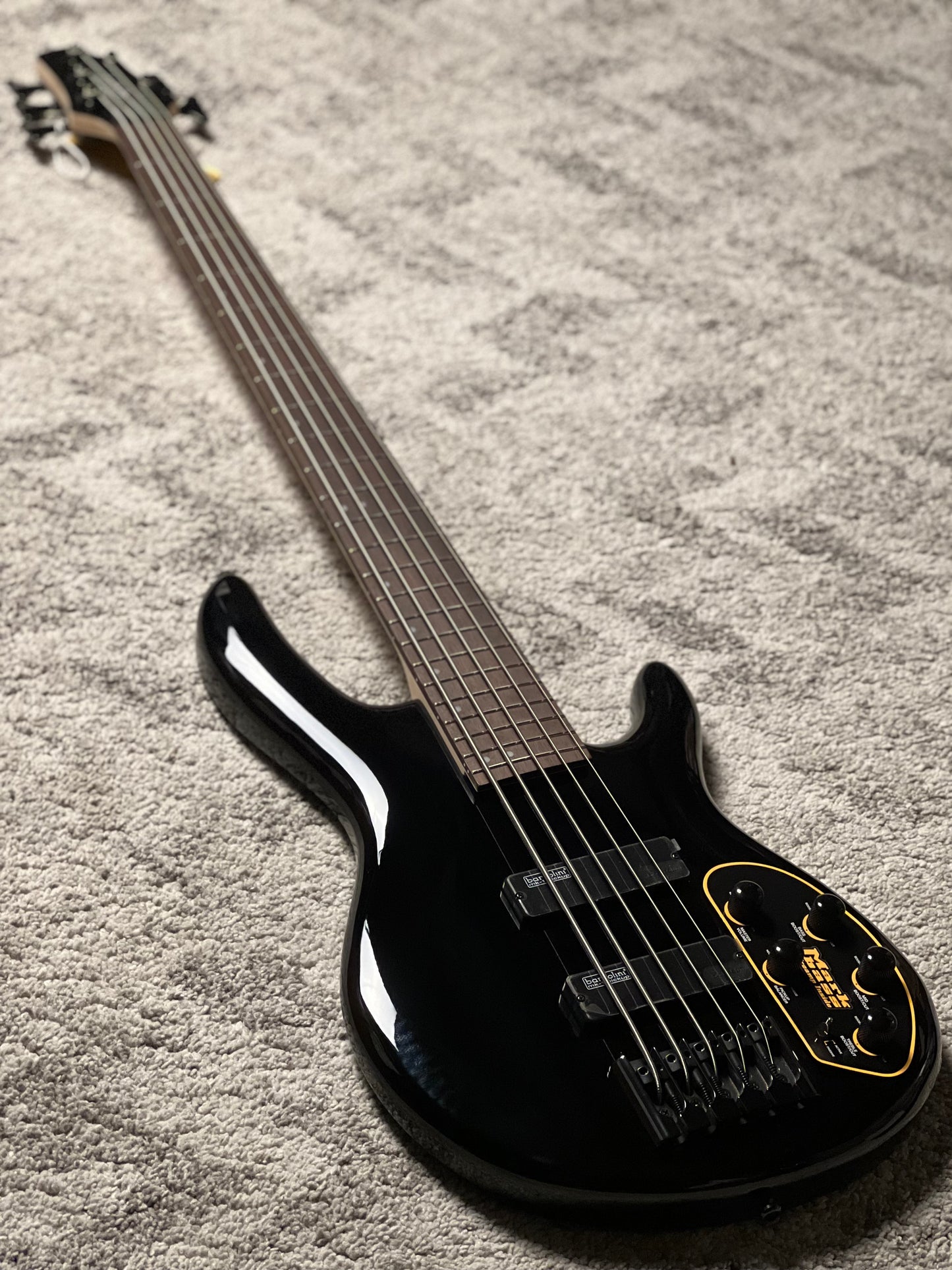 Cort C5 Deluxe Electric Bass Guitar in Black