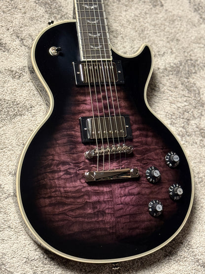 Epiphone Les Paul Custom Bats in Flight in Dark Purple Burst Limited Edition