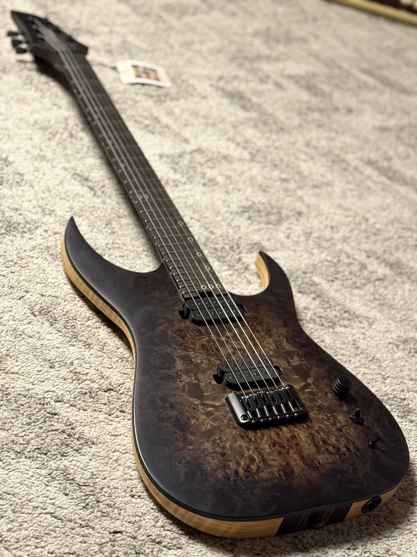 Schecter Keith Merrow KM-6 MK-III Artist in Trans Black Burst