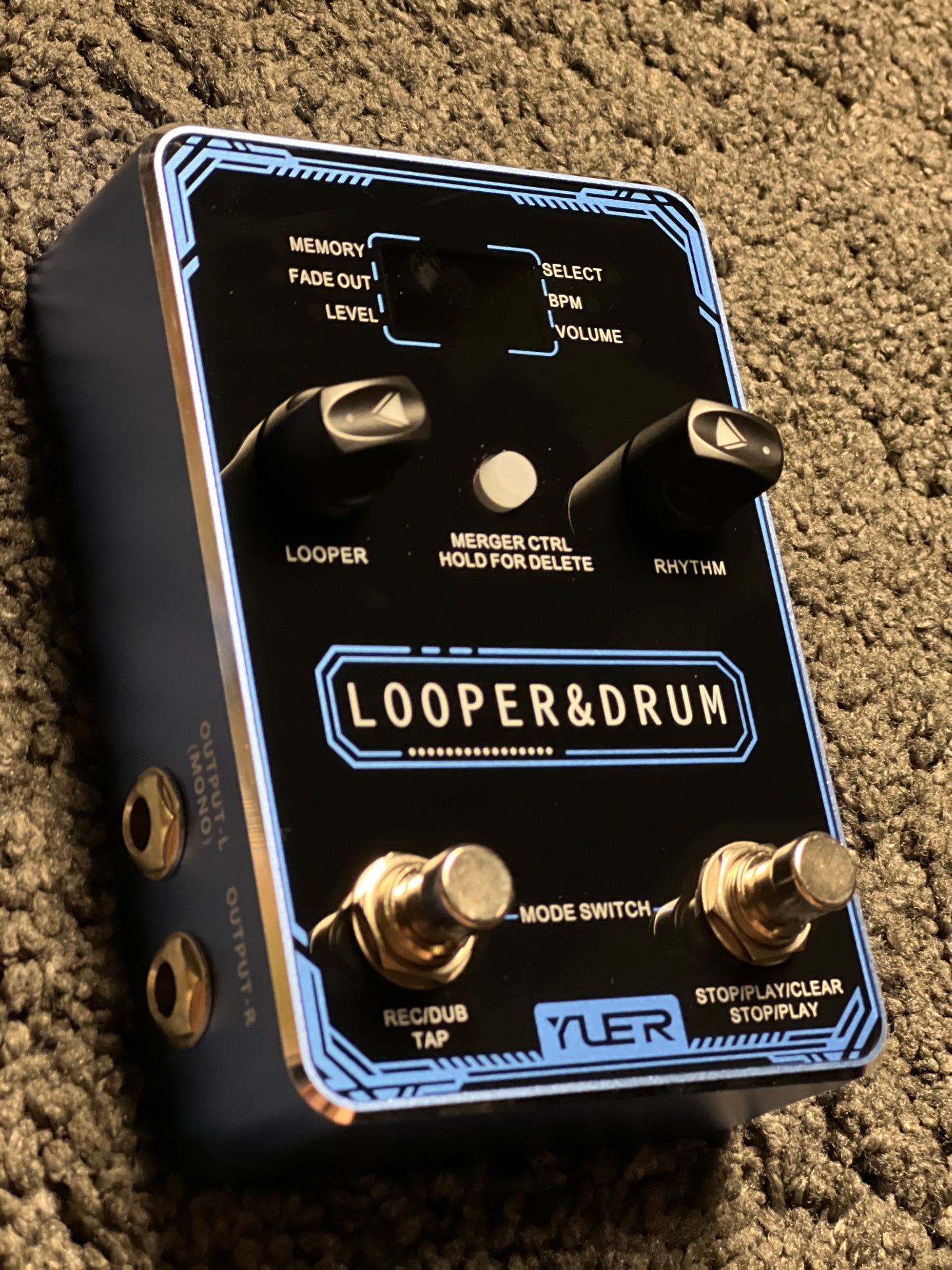 yuer pedals Yuer XS-02 Double Switch Looper – nafiriguitar.com