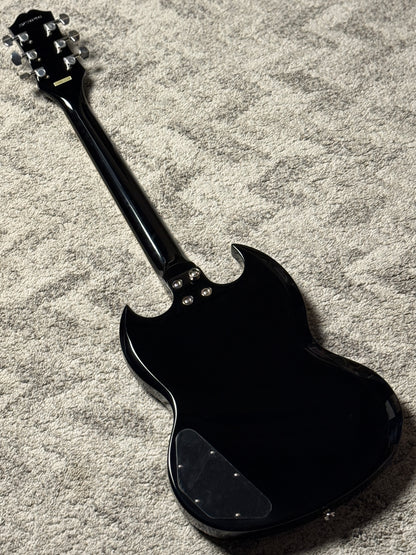 Epiphone SG Tribute Plus in Transparent Ebony