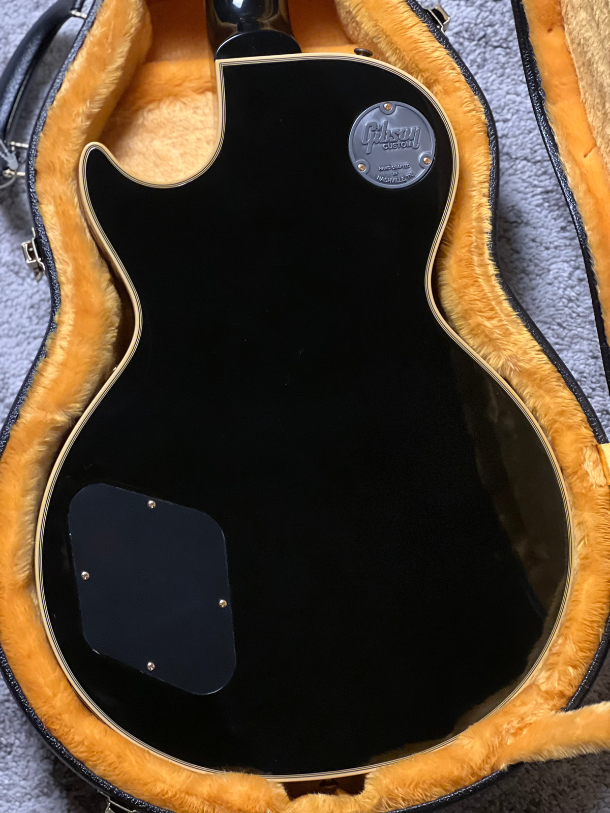 Gibson 1957 Les Paul Custom Reissue VOS - Ebony 2-Pickup 742558