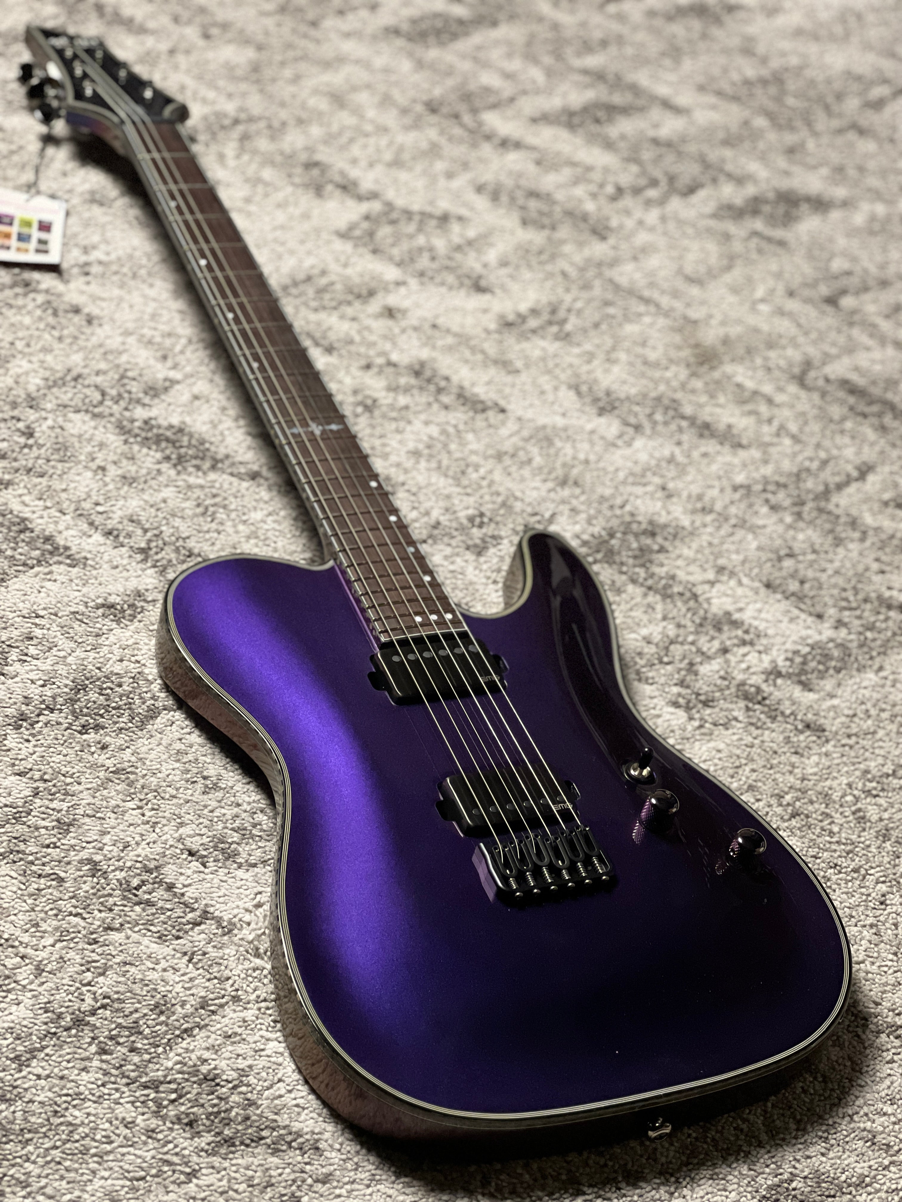 ギター Schecter Hellraiser YUKI Schecter Hellraiser Hybrid PT Electric Guitar in Ultraviolet