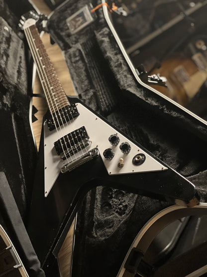 Gibson Kirk Hammet 1979 Flying V Ebony (No 108 from 200)