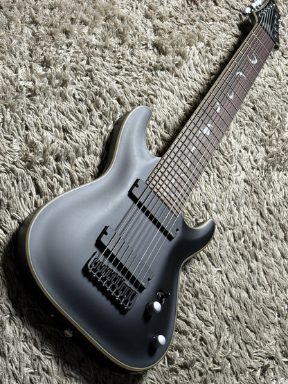 Schecter Damien Platinum 9 SBK in Satin Black W23090772