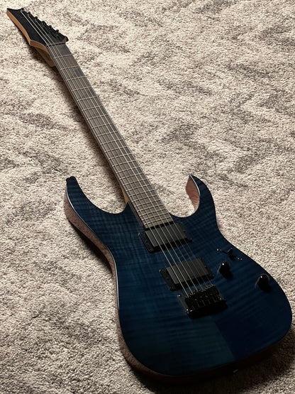 Ibanez GRGR221FA-TDK in Transparent Indigo Black