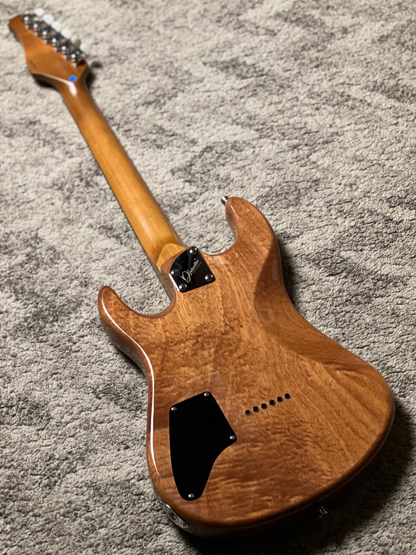 Dhatarattha Custom DST HH in Black Monogram with Rosewood FB