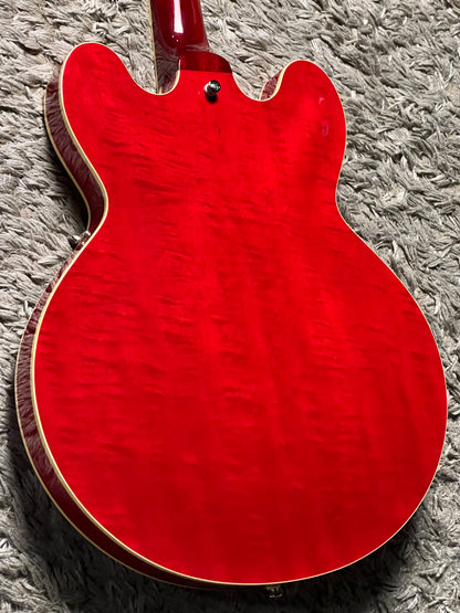 Tokai ES-178 SR Semi Hollow Vintage Series Japan in see Thru Red Cherry S/N 1840907