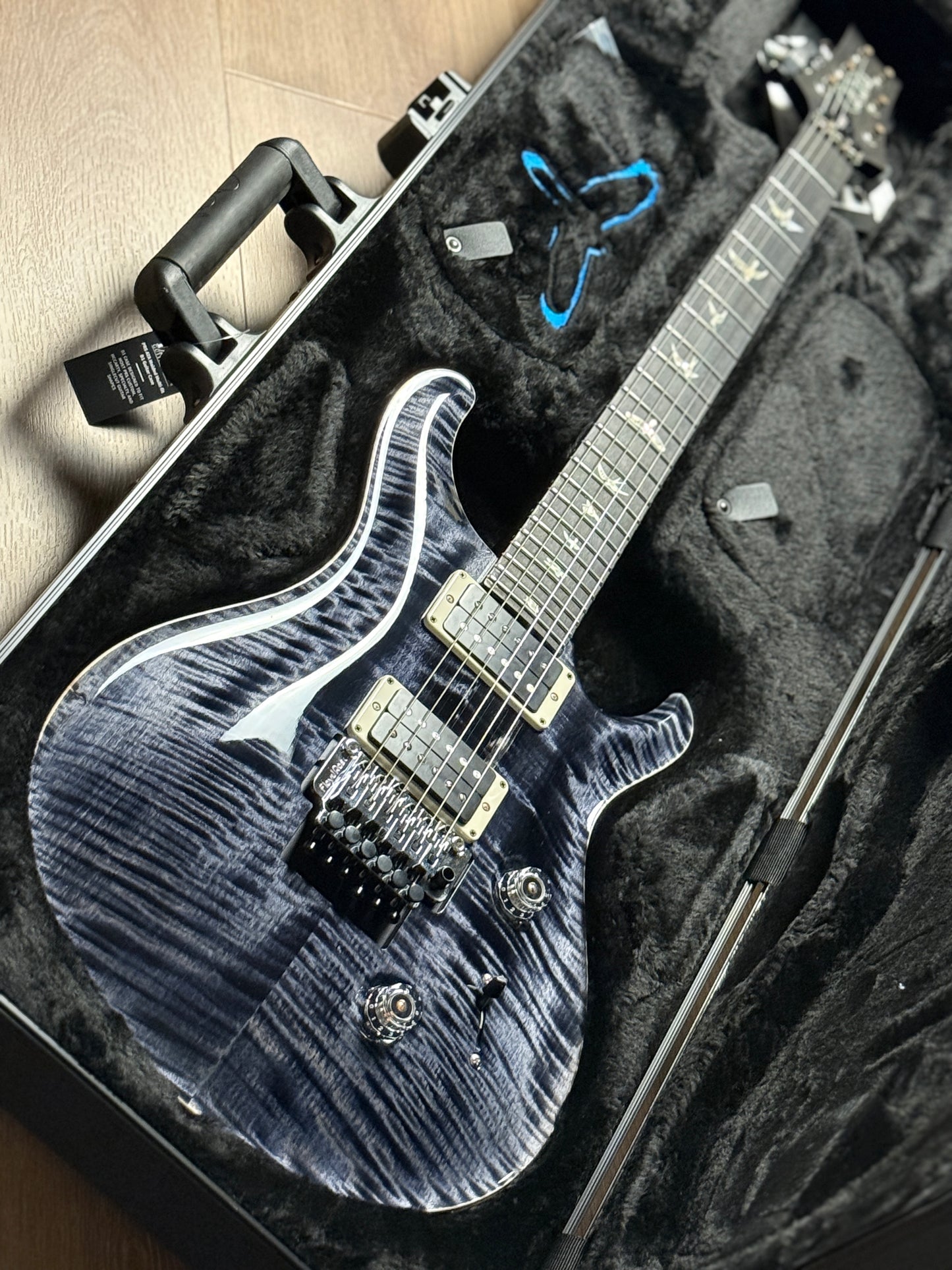 PRS Custom 24 "Floyd" 10-Top in Gray Black 0410228