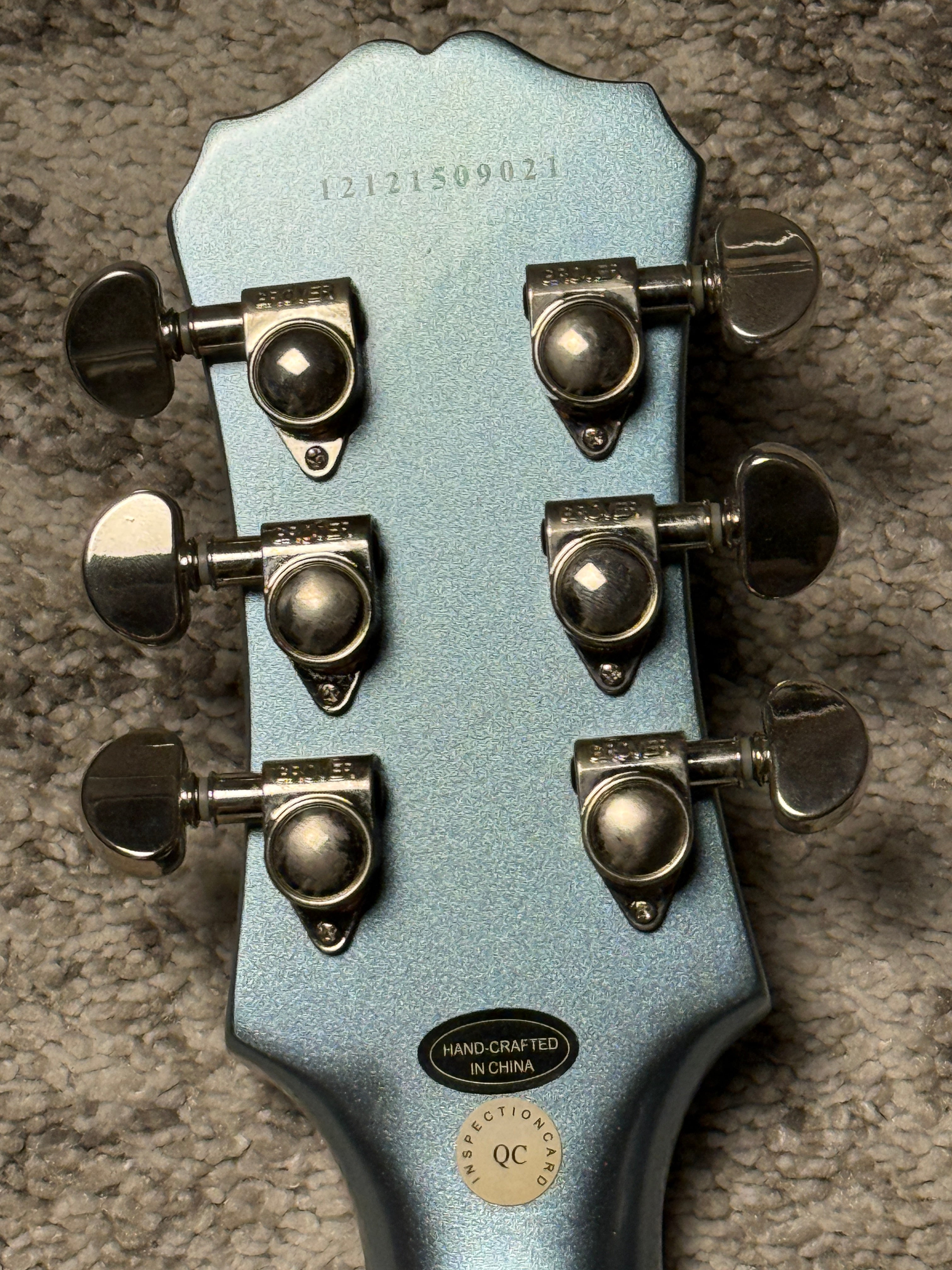 Epiphone Les Paul Standard in Pelham Blue I2121509021 (USED