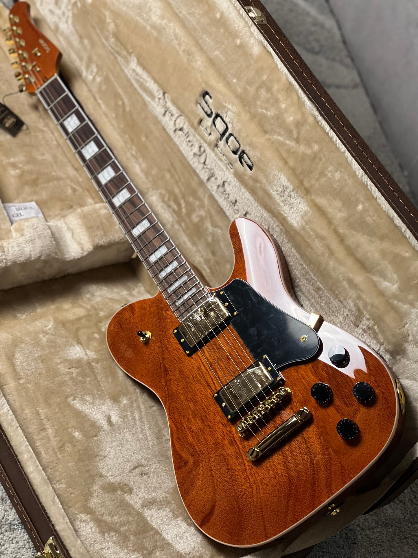 SQOE SETLP1100 Premium Caston Series Professional Limited Edition in Natural