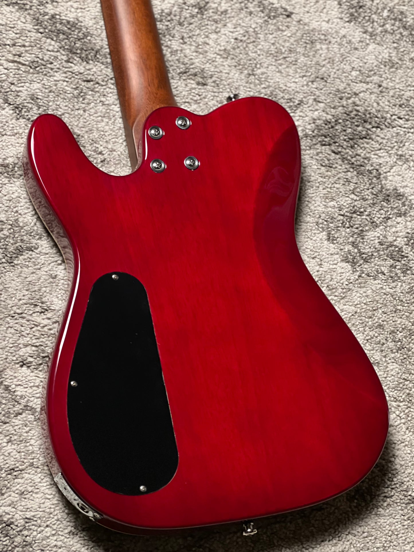 SQOE Spain SEGD-600 Nylon Electric Guitar with Piezo in Cherry Sunburst